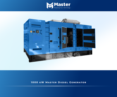 1000 kW Master Diesel Generator, View more