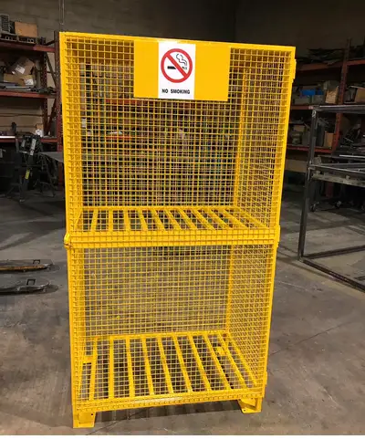 Brand new Heavy Duty Propane tank/cylinders storage cabinets for sale! • All welded and ready to put...