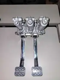Tilton Triple Master Cylinder and Pedal Assembly