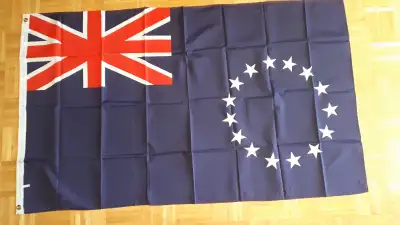 3 x 5 ft Polyester flag with grommets. New in package