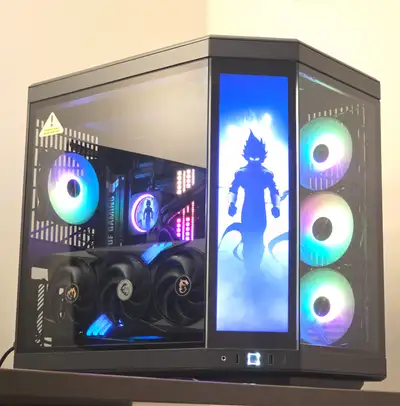 RTX 5090, 9800X3D Gaming PC Hyte Touch High End, View more