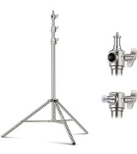 NEEWER 7.2ft/2.2m Stainless Steel Light Stand