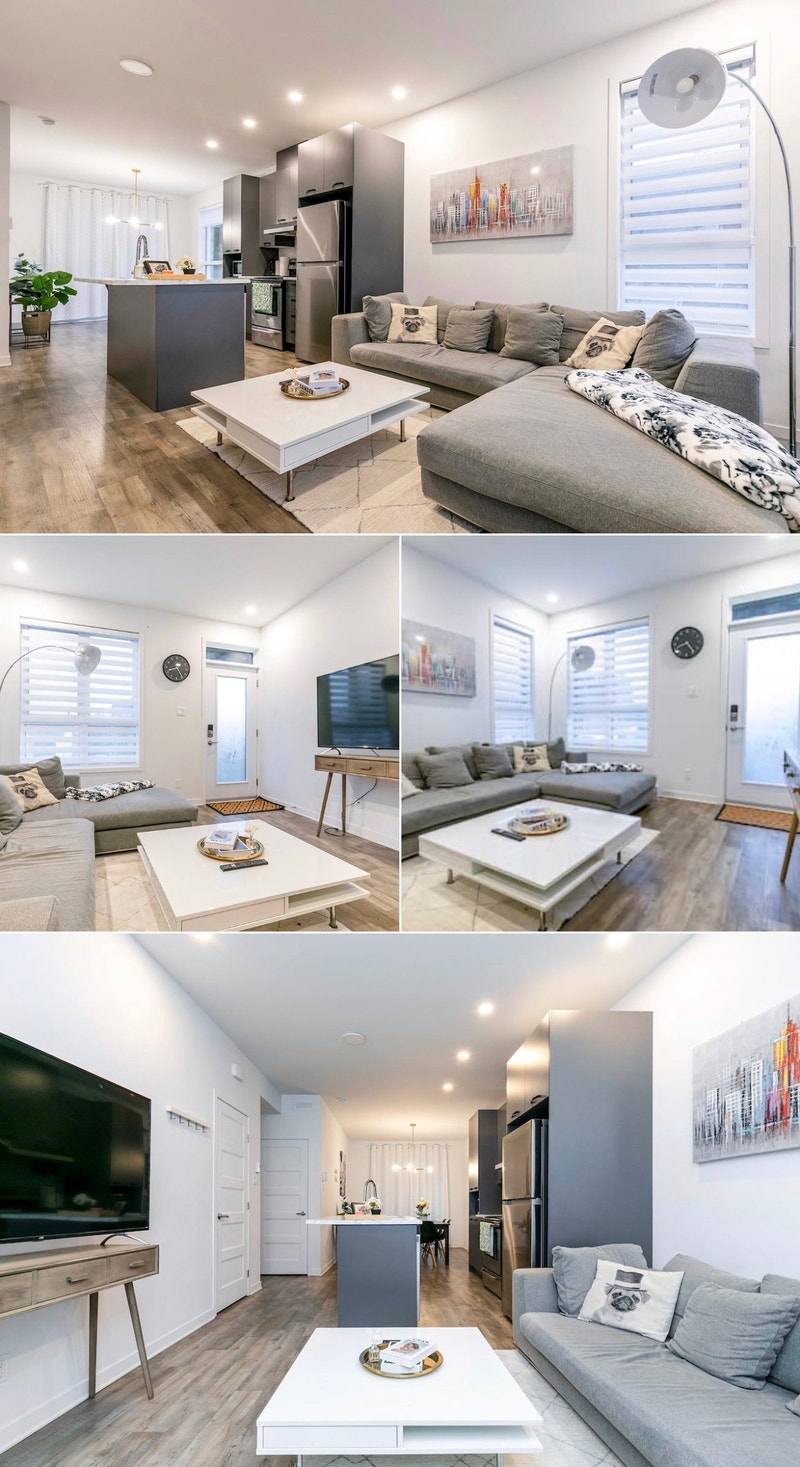 3 bedroom 1 bathroom apartment in Longueuil Locations longue durée