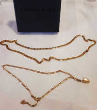 Jenny Bird set (necklace + bracelet) brand new with box