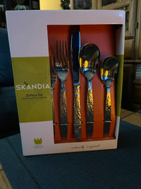 Skandia Ferro 20 piece cutlery set, by Hampton Forge