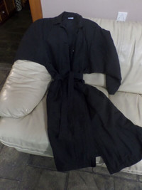 NEW La Redoute black raincoat + Thunder Bay cape coat 2for$65