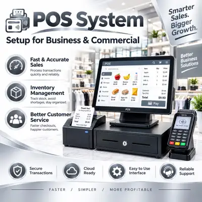 Professional POS Solutions for Businesses UPGRADE YOUR BUSINESS PAYMENT SYSTEM! Make it easier for y...