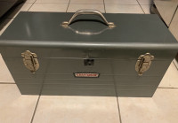 Large Craftsman tool box with set of tools 