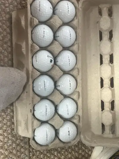 Taylormade TP5 and TP5x golfballs, View more