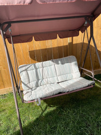 Porch Swing with Canopy. Used