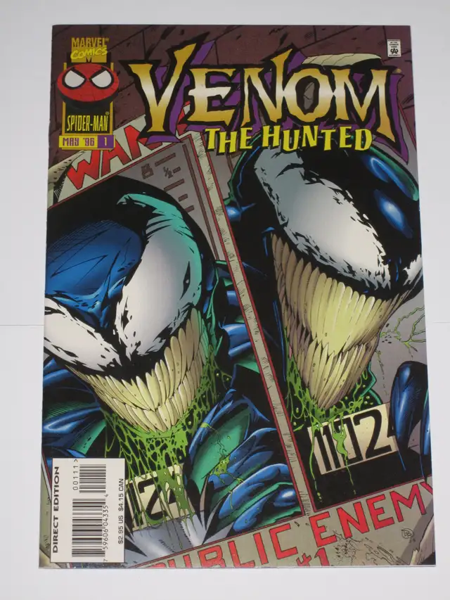 Marvel Comics Venom: The Hunted#’s 1,2 & 3 complete! comic book