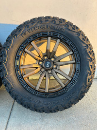20” PKG BRZ wheels 6x139.7 NEW wrapped w/ 33x12.50x20 tires