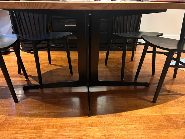 Elte Market Solid Wood Dining Table in Dining Tables & Sets in City of Toronto - Image 8