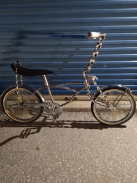 Rare Lowrider Bike - Twisted Frame and Parts, Fan Rims and More!