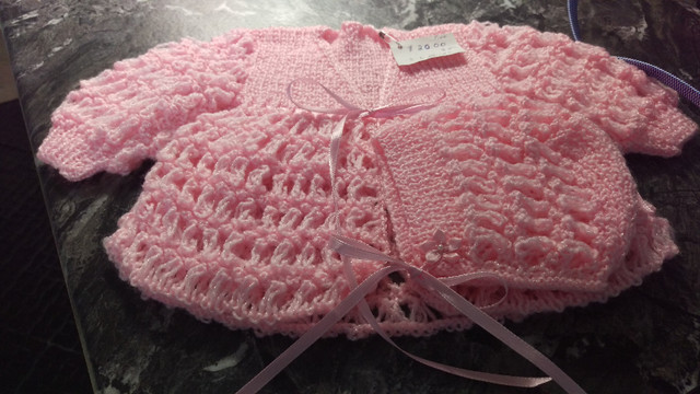 New Hand Knitted Baby Sweaters in Clothing - 3-6 Months in Kitchener / Waterloo - Image 3