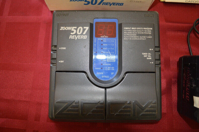 Pédale d'effets ZOOM 507 dans Amplificateurs et pédales  à Sherbrooke - Image 2