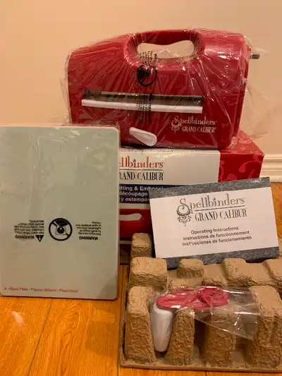 Spellbinders Grand Calibur Large Format Die Cutting & Embossing System for Scrapbooking Brand New Th...