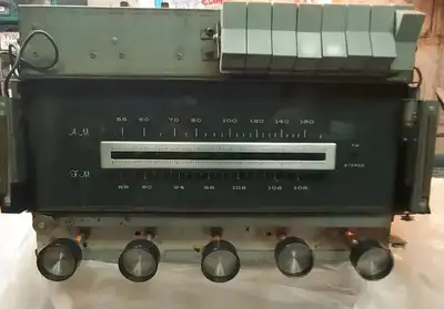 Vintage Electrohome amfm radio for parts or repair, View more