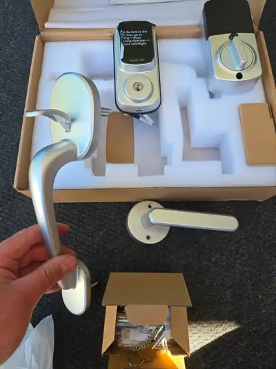 Wi-Fi Smart Lock with Handle, Keyless Entry Front Door Lock Set, View more