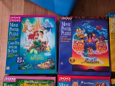 Vintage disney movie poster floor puzzles 13, View more