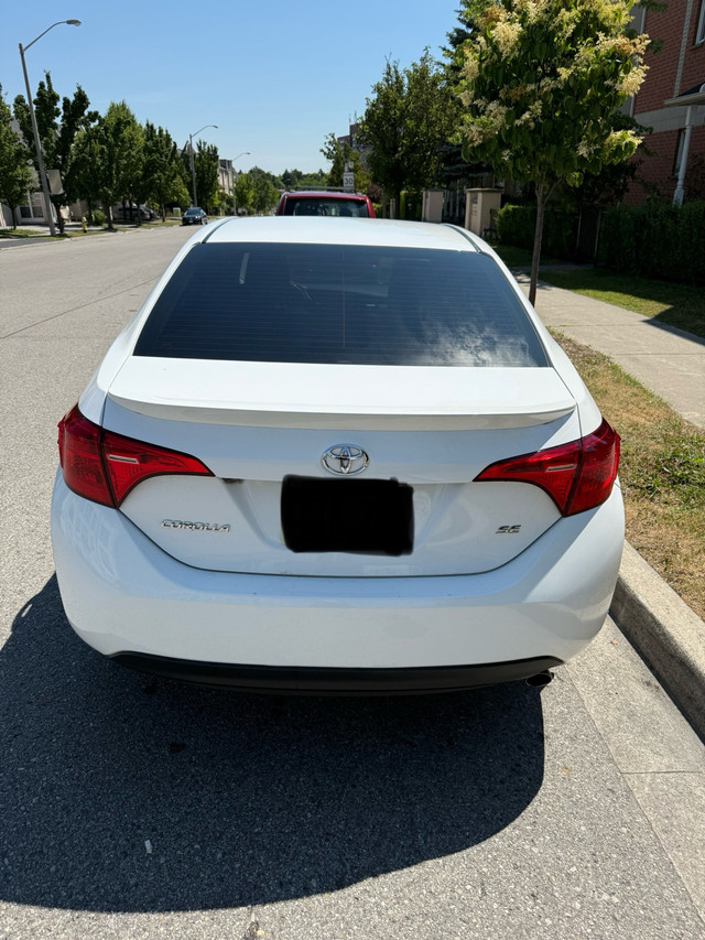 2017 Corolla SE, Rearview Camera, Sunroof, Heated Seats in Cars & Trucks in City of Toronto - Image 3