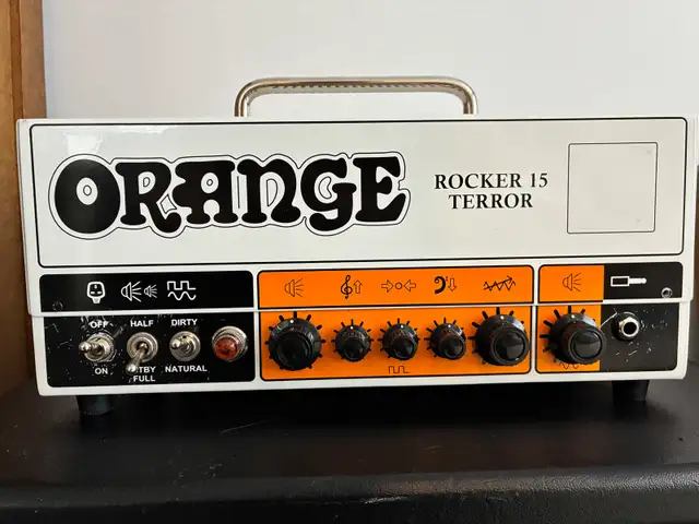 Ampli guitare Orange Rocker 15 Terror + CAB Hughes & Kethner in Amps & Pedals in Sherbrooke - Image 4