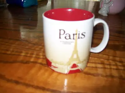 Starbucks Coffee Mug Paris 2013 16 fl oz 473 ml