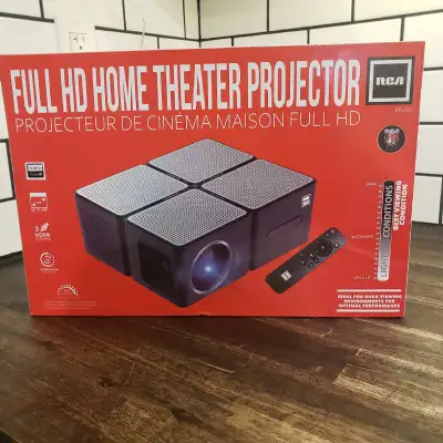 RCA Full HD Home Theater Projector, View more