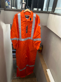 Fire rated work coverall