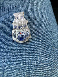 Oilers Stanley cup pin