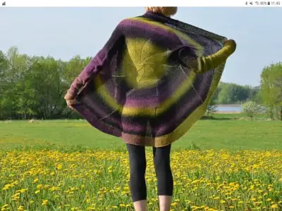 Hand made sweater cardigan, View more