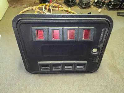 4-slot arcade coin door pinball coindoor + harnest, View more