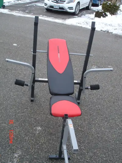 This Weider Pro 256 is now up for sale. It was my son's bench who just moved out last month & he doe...
