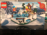 Lego 40416 Ice Skating Rink winter village Christmas 