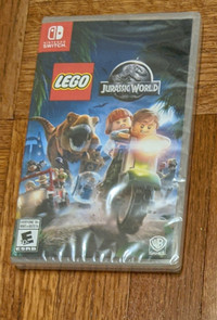 Lego Jurassic World New SEALED Switch game