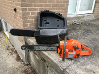Husqvarna 55 Chainsaw with Poulan case