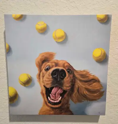 Golden Retriever Picture 12×12, View more