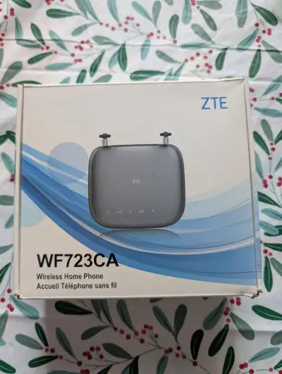 ZTE WF723 Wireless Home Phone - works with 4G and 5G, View more