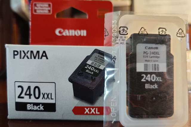 Canon Pixma Printer cartridges in Printers, Scanners & Fax in Ottawa