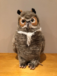 FAO Schwarz Stuffed Plush Toy Owl