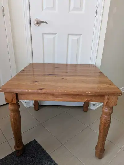 Square wood side table, coffee table, View more