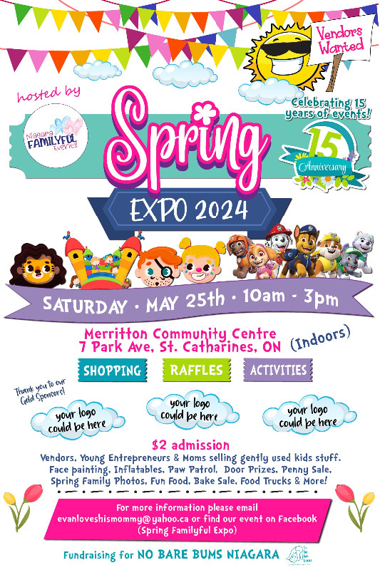 Vendors Wanted: Spring Familyful Expo in Events in St. Catharines