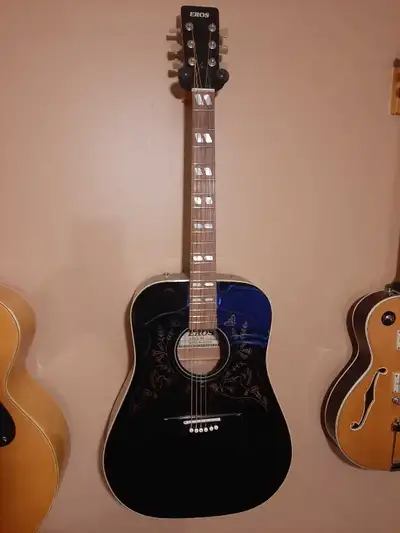 Eros acoustic guitar, View more