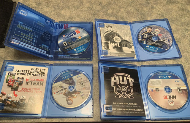 4 PS4 Games lot (NHL16/NHL17/MLB-The Show 16/Madden 15) $15 all in Sony Playstation 4 in Oakville / Halton Region - Image 2