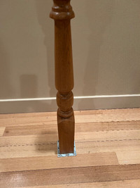 OAK NEWEL POST 3.5"