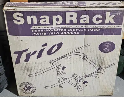 SnapRack Trio Bike Rack $30, View more