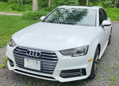 Mint condition 2017 Audi A4 2.0 TFSI Auto Premium Plus quattro AWD. S-line. Ibis white exterior. Bla...