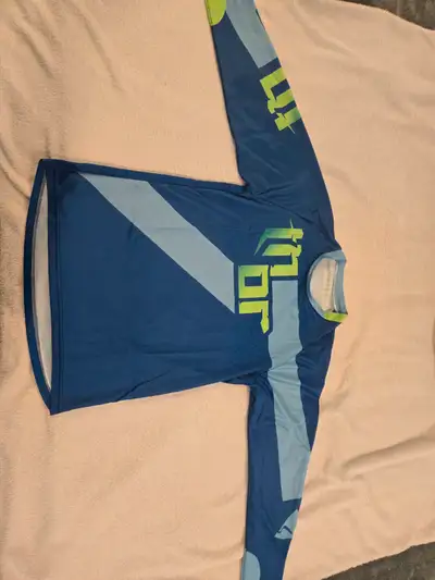 Mountain biking Thor jersey in blue, View more
