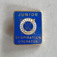 Antique Enamel Pin f. Royal Life Saving Society, Junior Award
