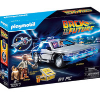 Back to the Future , Delorean, playmobil set